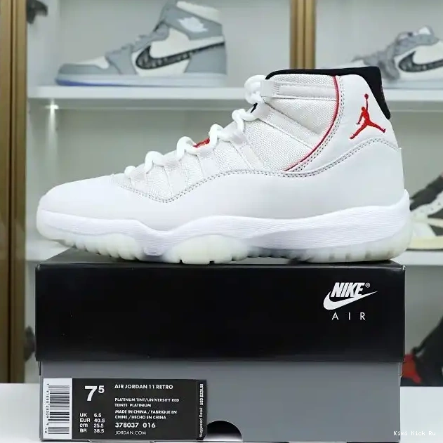 PLATINUM AIR JORDAN RETRO 11 Kimikick TINT XI 0810
